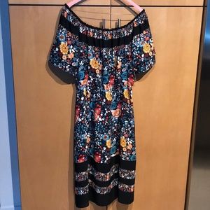 Off the shoulder dress